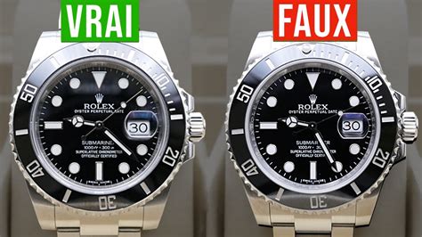 comment reconnaitre fausse rolex|rolex ou fausse.